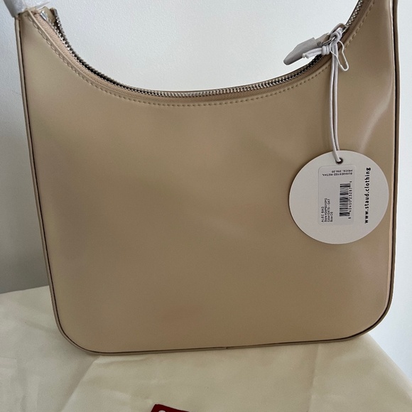 STAUD Alec Oat Leather Bag - Picture 8 of 11